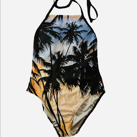 NWOT Yang Zi Gang One Piece Swimsuit M - Picture 1 of 3